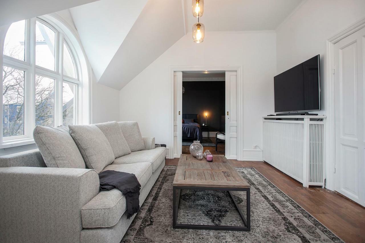 Pangsapuri 120 m² dengan 2 bilik tidur dan 2 bilik mandi peribadi di Pusat Bandar Reykjavik Luaran gambar