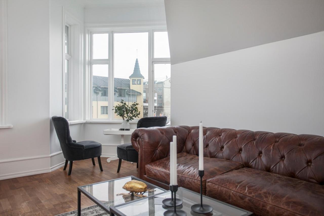 Pangsapuri 120 m² dengan 2 bilik tidur dan 2 bilik mandi peribadi di Pusat Bandar Reykjavik Luaran gambar